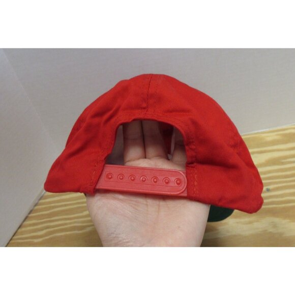 VINTAGE Cincinnati Reds Hat Cap Snapback Red Baseball MLB Twins Enterprise - Picture 7 of 10